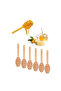 Honey Spoon 15 cm – Organic Wooden Honey Spoon Beech Wood - 3