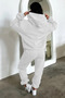 Women's Hooded Oversized Tracksuit Set with Elasticated Cuffs - 3