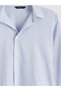 Alita City Lcw Vision Blue Striped Oversize Women's Shirt with a Difference - 6