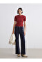 Crew Neck Self-Patterned Women's Knitwear Sweater - 2