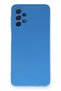 Galaxy A52 Compatible Case Nano Inside Velvet Silicone (231147) - Blue