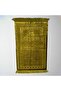 Premium Velvet Islamic Prayer Mat – olive green Floral Elegance - 2