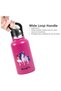 - Elite Stainless Steel Water Bottle 350ml - Unicorn and Ballerina - 3