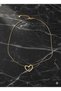 Women's Heart Knot Model Gold Silver Color Stainless Steel Necklace - 6