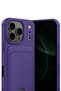 Techmrt Apple iPhone 17 Pro Silicone with Kelvin Business Card - (122027) Deep Purple - 2