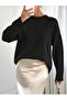 Soft Textured Oversized Basic Sweater