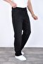 Men's Matte Black Baggy Jeans - Wide Fit Casual Comfortable Denim Jean - 4