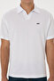 Men's Comfort Fit Mock Neck White T-Shirt 50324787-Vr013 - 6
