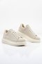 Men's Cream Daily Lace-Up Suede Sports Shoes High Thick Sole Casual Stylish Comfortable Sneaker - 7