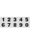 Stencil Number Painting Template X035-Number Number Height 5 cm - 2