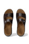 Orthopedic Men's Leather Slippers Suitable for Daily Use