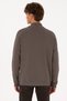 Men's Comfort Fit Zippered Mink Knitted Cardigan 50315612-Vr052 - 5