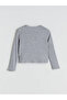 Esvab • Modern & Distinctive Zero Roba Collar Sequin Embroidered Girls' T-Shirt - 6