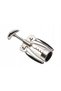 Bottle corkscrew, stainless steel, solid, 6 x 17 cm, - 2