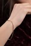 Stainless Steel Gold Snake Chain Bracelet - 2