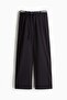 Belted tailored trousers