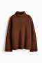 Cashmere-blend polo-neck jumper - 5