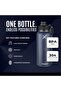 1L Blue Insulated Stainless Steel Water Bottle | Double Wall Thermos with 3 Leak-Proof Lids - 3