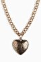 Heart-pendant chain necklace - 2