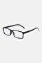 Men WR-S6913S Rectangular Reading Glasses, Matt Black - 3