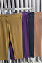 Women's Hijab Clothing Plus Size Corded Fabric Knitted Trousers - 6