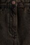 V-hem twill skirt - 3