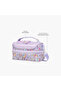 Unicorn Print Double Layer Lunch Bag with Zip Closure - 5