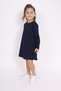 Girls' Relax Fit Crew Neck Long Sleeve Dress - 2
