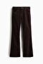 Flared corduroy trousers - 5