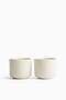 2-pack reactive-glaze mugs - 2