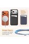 Classic Premium Leather Case for iPhone 17 Pro - Black - 5