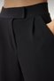 Women's High Waist Stretch Fabric Palazzo Pants - Flowy Wide Leg, Stylish Office & Casual Combination Trousers - 4