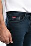 Harry Men's Straight Regular Cut Regular Waist Straight Leg Jean Trousers Blue - 4