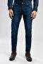 Jack Normal Waist Slim Fit Skinny Leg Men's Jeans Pepper Mid Blue - 2