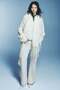 Flared corduroy trousers