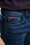 Harry Men's Straight Regular Cut Regular Waist Straight Leg Jean Trousers Blue - 5