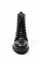 Black Lace-Up Zipper Detailed Casual Women's Boots |   Comfort Sole - 3