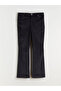 Esvab • Modern & Distinctive Slim Fit Spanish Flare Velvet Women's Trousers - 4