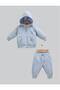 N.Winterboy 100% Cotton 2-Piece Set 68-74 cm 6-9 Months Blue Crml.Mv.Tke1064-6874
