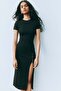 Fitted midi dress