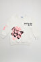 Butterfly and Lettering Printed Girls' 2-Piece Set - 2