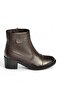 V555567203 Brown Low Heel Comfort Orthopedic Sole Women's Boots - 6