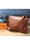 Quilted Detail Tan Color Women's Shoulder Bag - 3