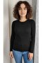 Women's Round Neck Black Color Tie-Up Body - 4