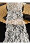 White Floral Intermediate Pattern Lace - 3