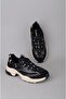 Seç 34120 thick soled women's sneakers black - 7