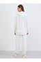 Off White Longline Hoodie and Joggers Co-ords - 5