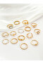 Set of 15 - Embellished Rings - 6