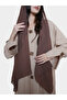 Beige Melange Wooden Button Maxi Jalabiya - 6