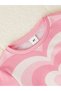 Girl's Graphic Print Long Sleeve T-shirt With Flare Pants Set - 3